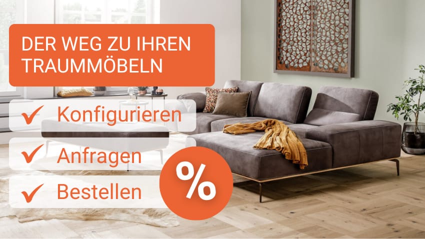 Ihr Weg zu Ihrer Wunsch-Austattung: Konfigurieren, Anfragen und Bestellen!